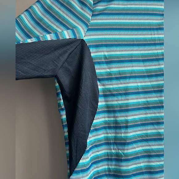 ADIDAS Golf womens size large long sleeve 1/4 zip sun protection shirt - Picture 4 of 8